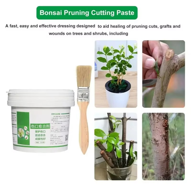 Tree Wound Bonsai Cut Paste Plant Bonsai Cut Wound Paste Smear Grafting Pruning Sealer Tree Repair Ointment Agent Repair Tools