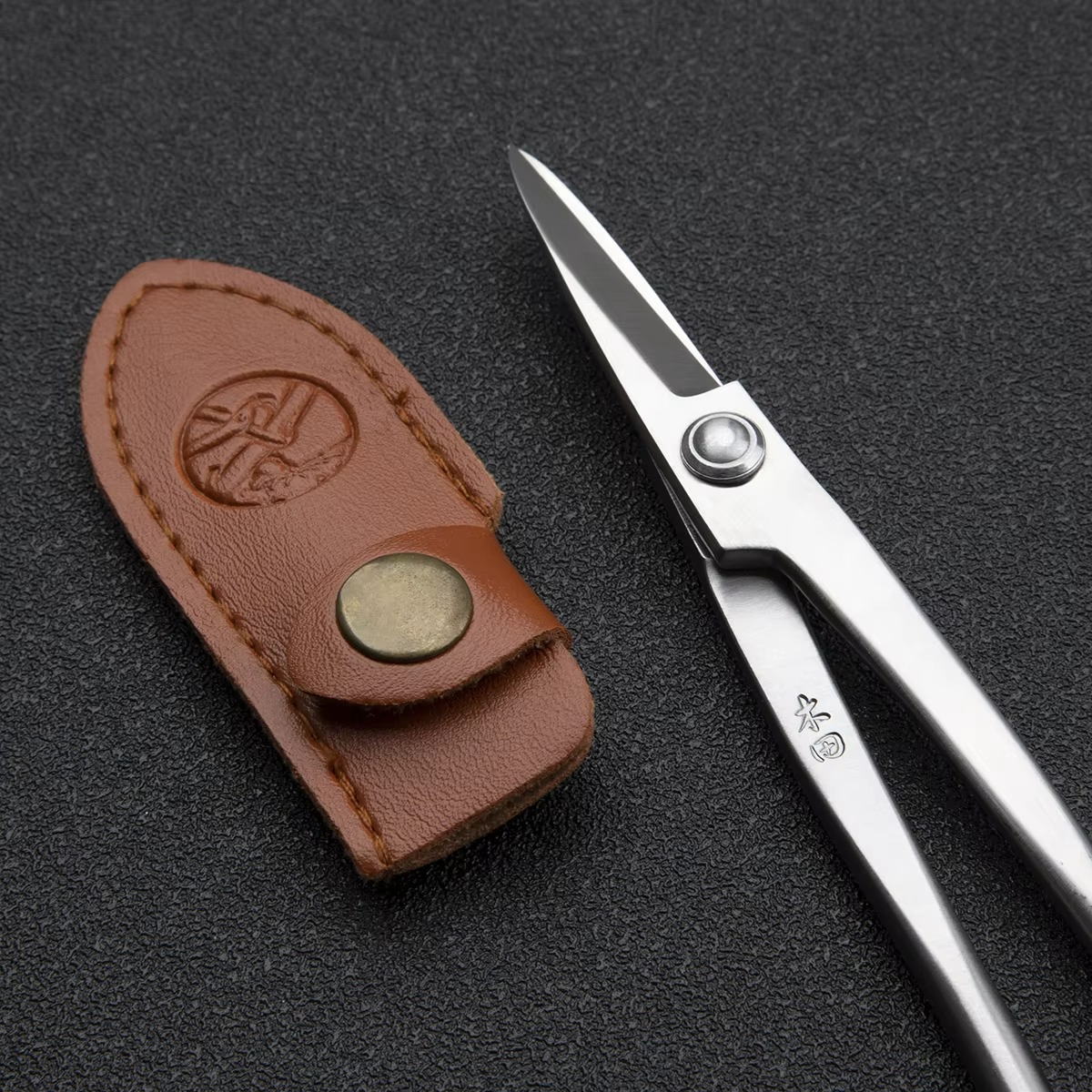 professional grade 180 mm long handle scissors 4Cr13MoV Alloy Steel bonsai tools from TianBonsai