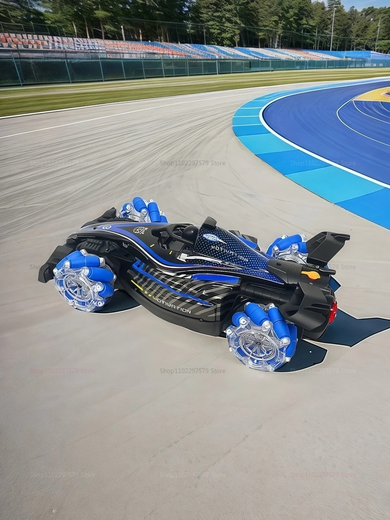RC Spray Drift Stunt Car 4CH 24G Lights Sound High Speed Remote Control Car Kids Boys Toy Gift for Kids Outdoor Indoor Play