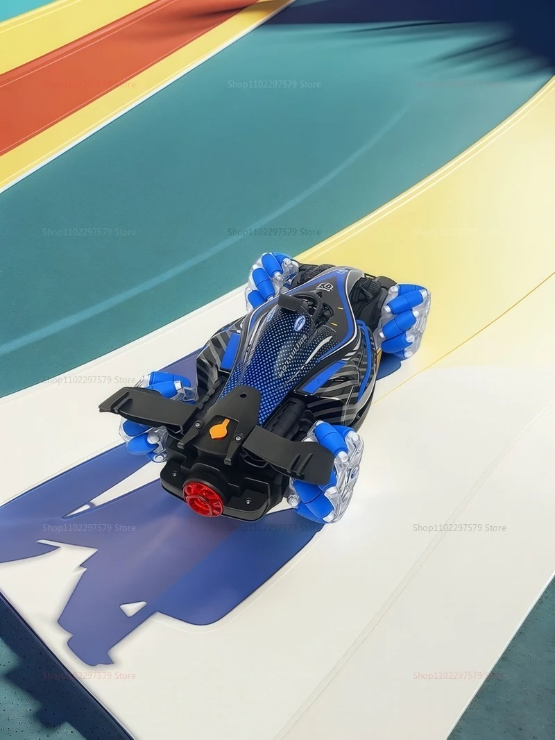 RC Spray Drift Stunt Car 4CH 24G Lights Sound High Speed Remote Control Car Kids Boys Toy Gift for Kids Outdoor Indoor Play