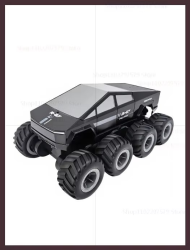 2025 New 8Wheel Cyber RC Truck 8WD Amphibious Monster Off-Road Water Play Toy RC Car Kids Birthday Gifts Remote Control Vehicle