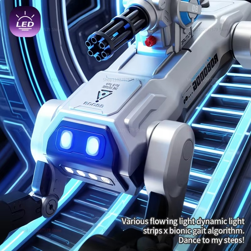 Intelligent Remote Control Robot Dog Electronic Stunt Voice Command Programmable Touch-sense Music Song Children's Toys for Boys