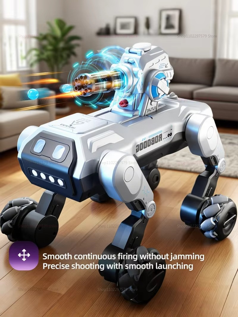 Intelligent Remote Control Robot Dog Electronic Stunt Voice Command Programmable Touch-sense Music Song Children's Toys for Boys