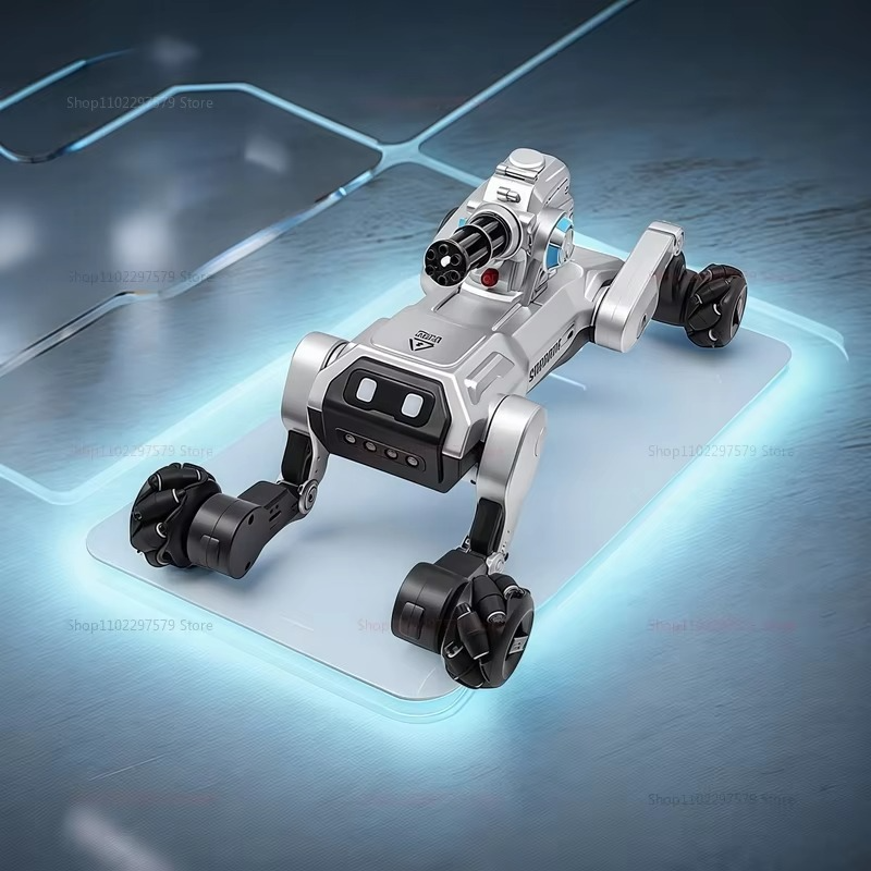 Intelligent Remote Control Robot Dog Electronic Stunt Voice Command Programmable Touch-sense Music Song Children's Toys for Boys