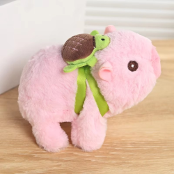 New Simulation Electric Plush Cute Capybara Doll Toys Walking Barking Electronic Pet Capybara Baby Interactive Toddler Toys