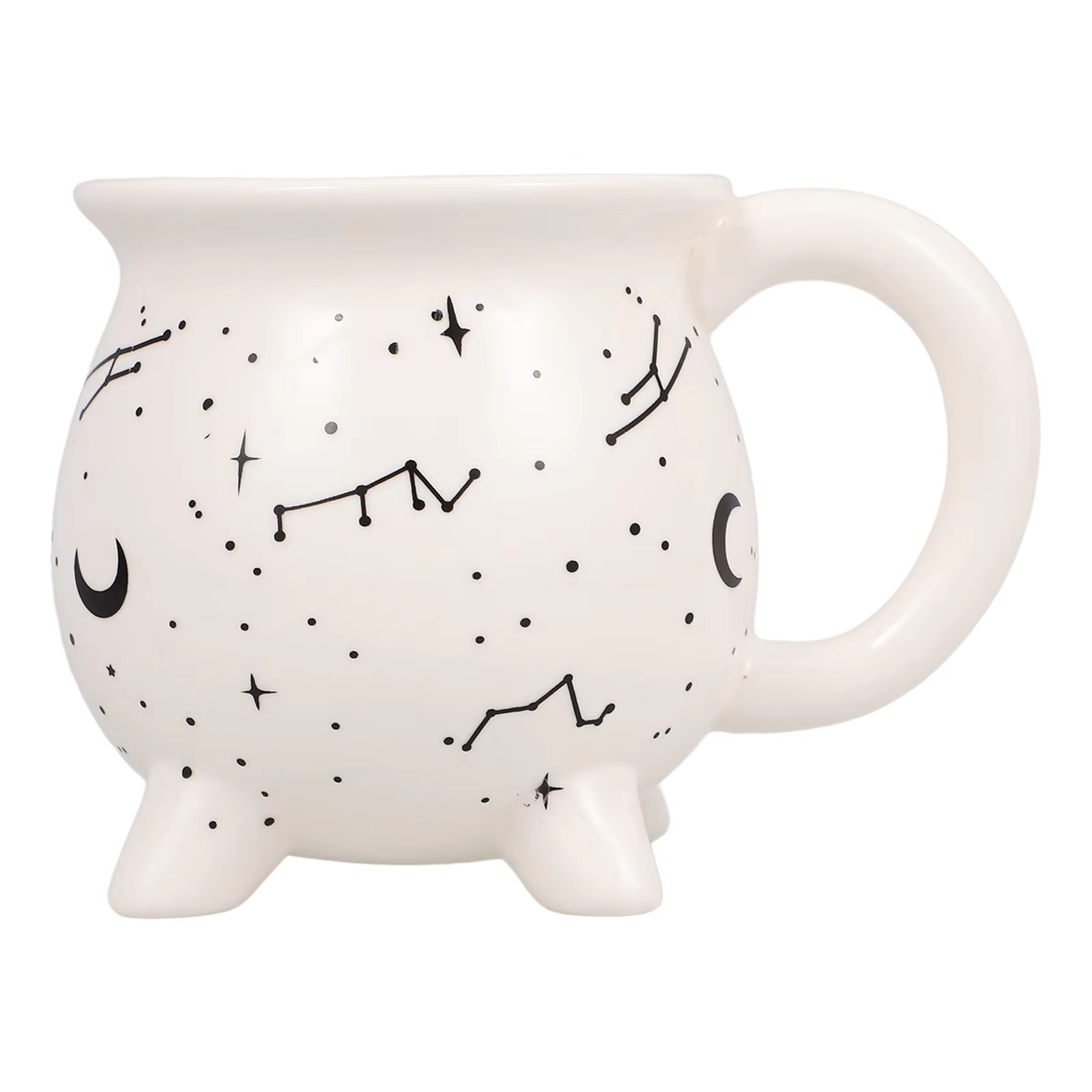 Cauldron Witch Mug Ceramic Coffee Cup Decorative Drinking Mugs