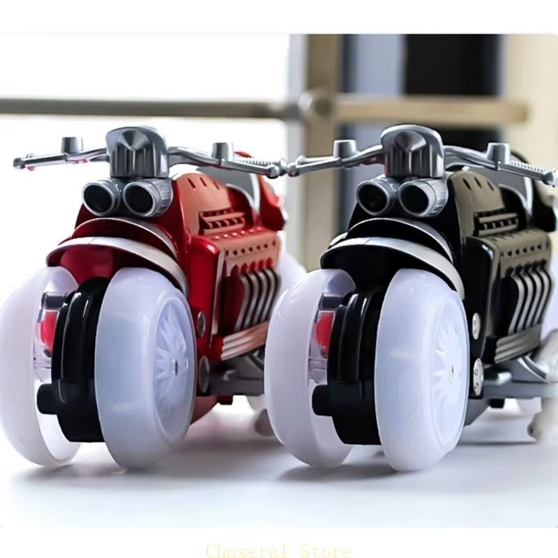 E7CE Upgraded Remote Control Motorcycle High Speed Stunt RC Motorcycle 360° Rotating Motorcycle Birthday Present Gift