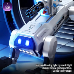Remote control mechanical Dog Electronic Dance Follow Touch sensing Interactive Stunt Music Programmable Children's pet Toy Gift