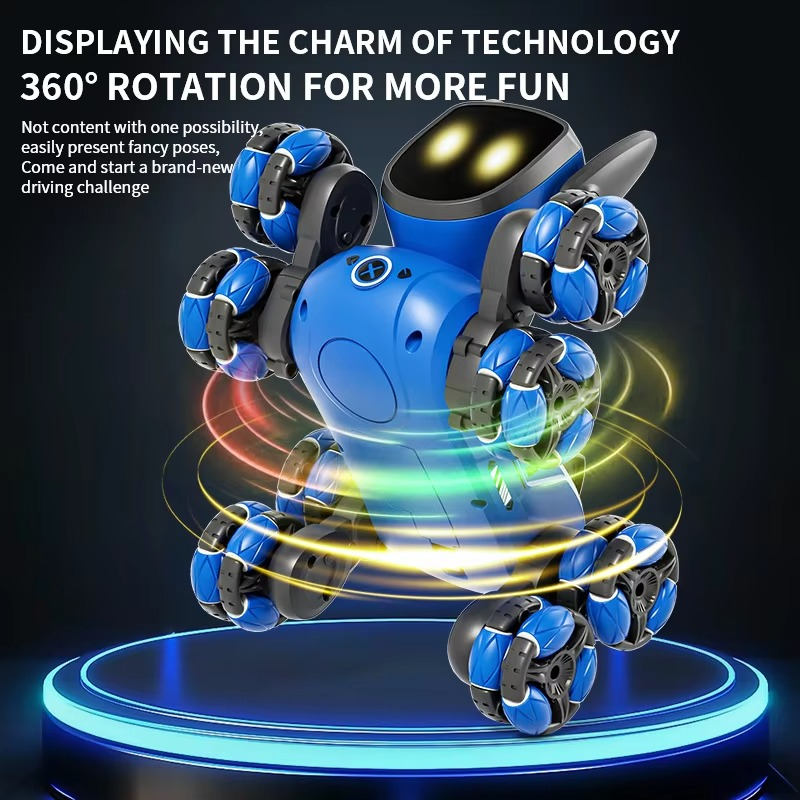JJRC Q200 Remote Control Robot Dog Intelligent Interactive Puppy 2.4 Ghz Remote Voice Control Intelligent Robot Dog Boy Gift Toy