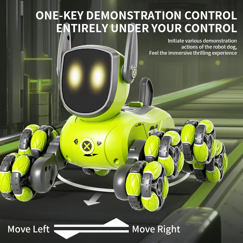 JJRC Q200 Remote Control Robot Dog Intelligent Interactive Puppy 2.4 Ghz Remote Voice Control Intelligent Robot Dog Boy Gift Toy