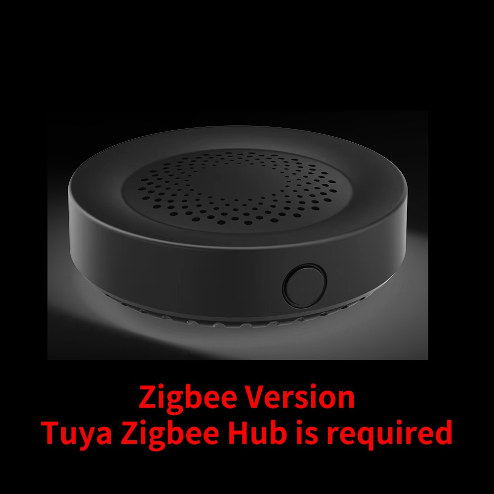 Tuya Zigbee WiFi Siren Alarm For Smart Home Security 100db Speaker Works With Alexa Yandex Alice Require Tuya Zigbee Hub.