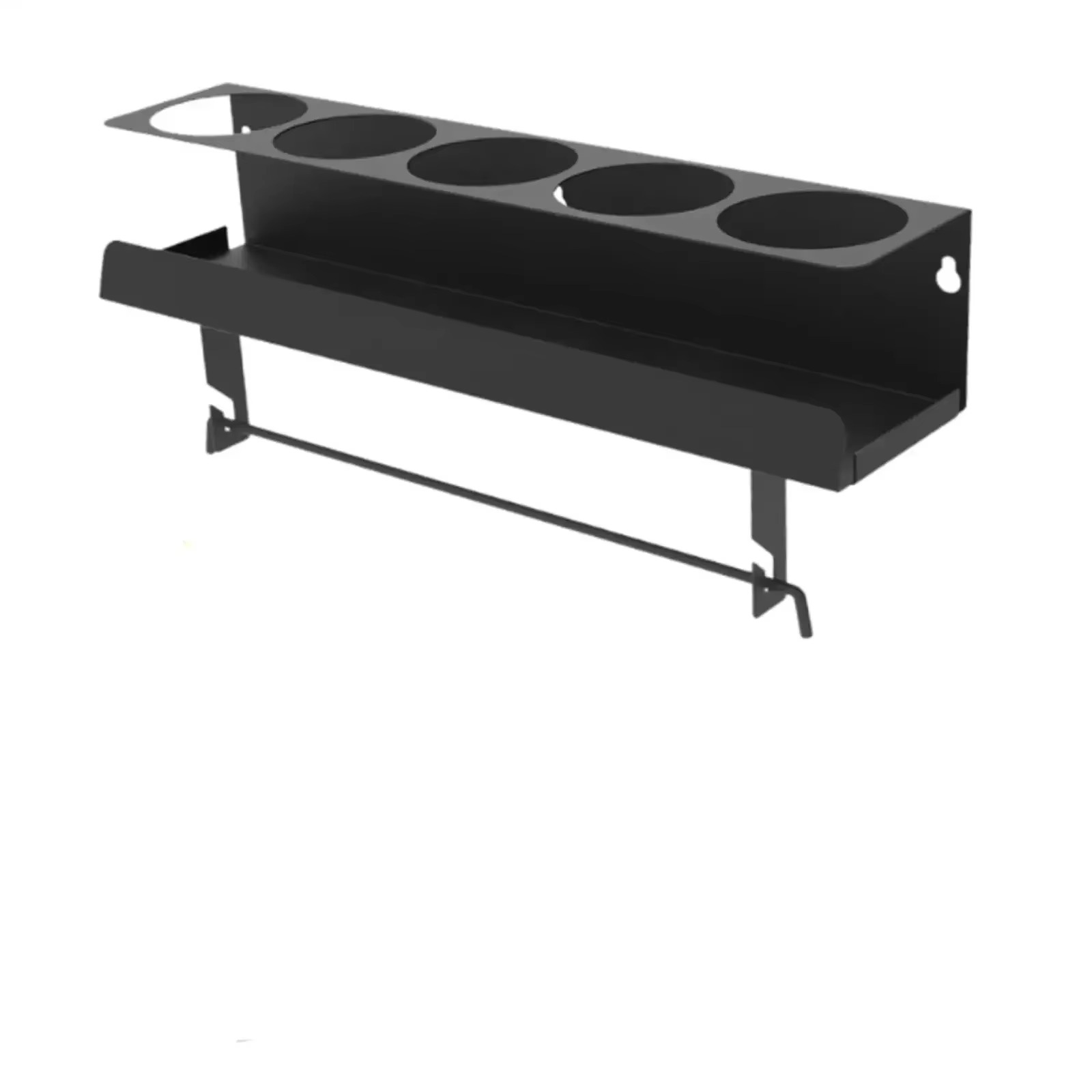5 Bottle Spray Can Spray Bottle Holder Paint Bottle Storage Rack Workspace Home Use Tool Storage Rack Wall Mount Shelf