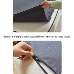 Tofu Block Lazy Sofa Single Person Detachable And Washable Sofa Home Furniture Living Room Sofa Bed Dual-useTatamiMinimalistSofa