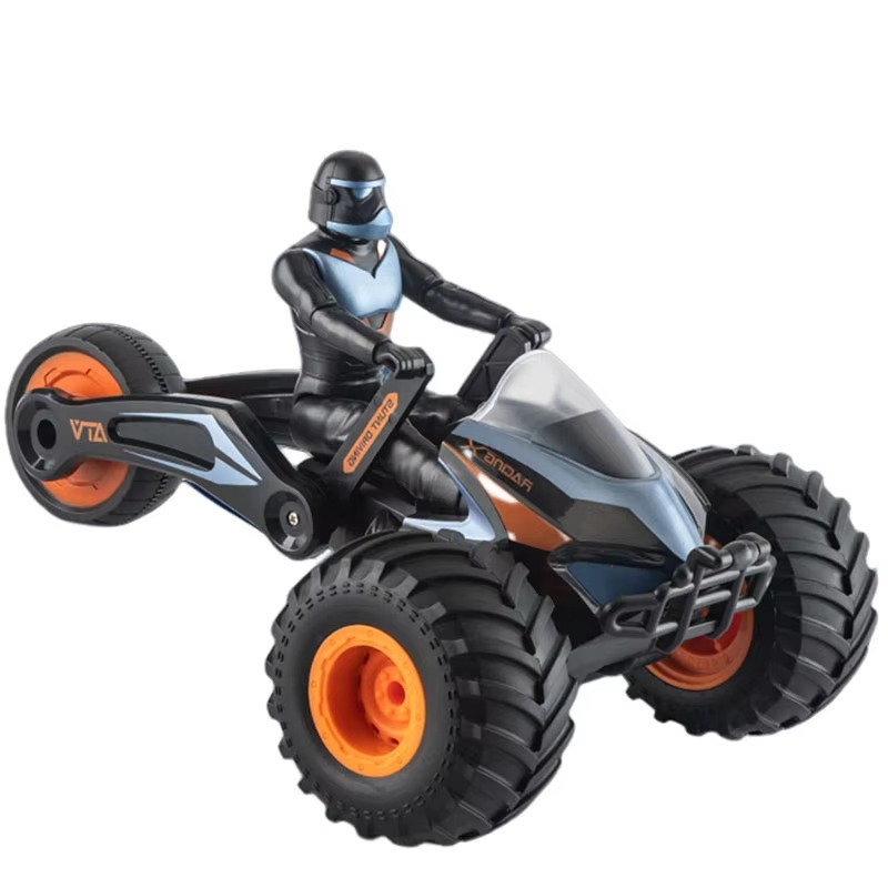 New Arrive 2.4G RC Motorcycle Deformed Motorcycle 360° Rotating Handstand Walking Stunt Drifting Motorcycle Toy Gift