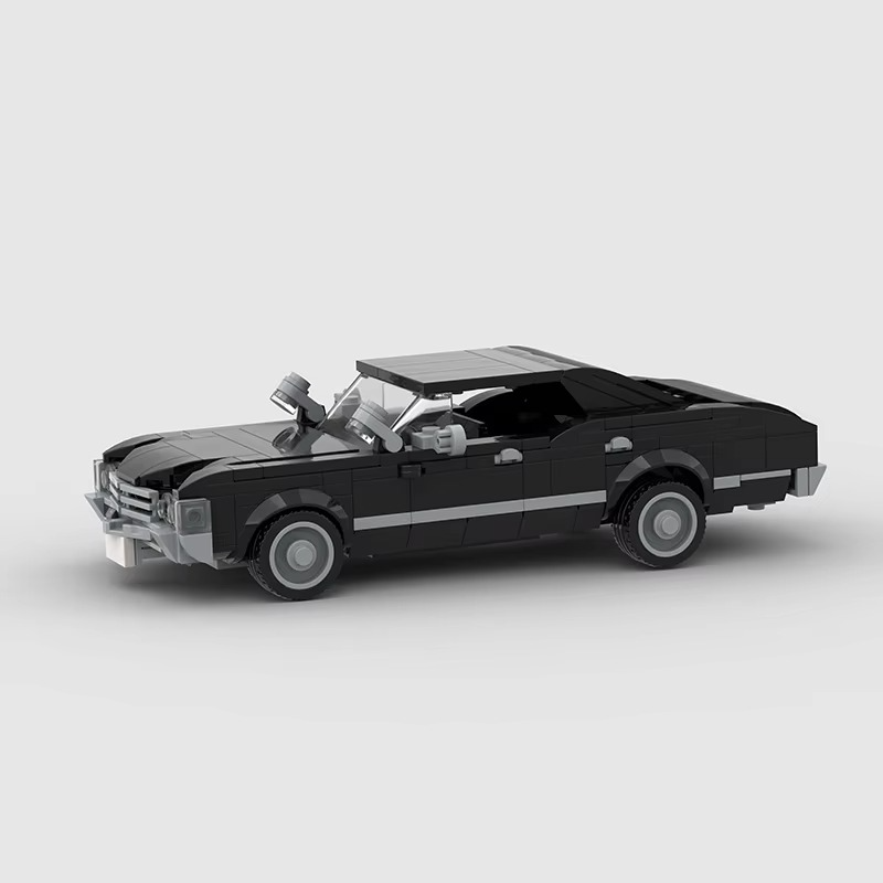 Technical Car Speed Champion Sports Racing Car City Vehicle Racer Moc 1967 Impala Building Blocks Educational Toys For Kids Gift