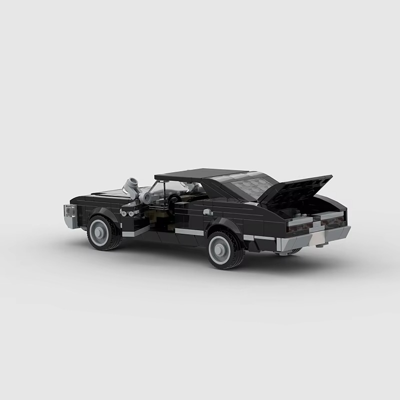 Technical Car Speed Champion Sports Racing Car City Vehicle Racer Moc 1967 Impala Building Blocks Educational Toys For Kids Gift