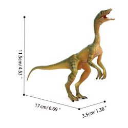 7Inch Realistic Model Figurine Compsognathus Action Figure Collection Education Toy Playset Children Funny Gift