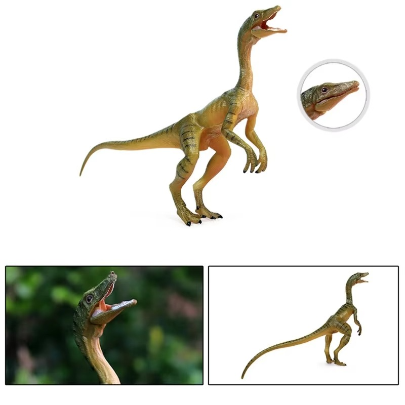 7Inch Realistic Model Figurine Compsognathus Action Figure Collection Education Toy Playset Children Funny Gift