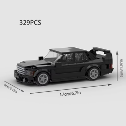 MOC Racing Car City Speed Champions Sports Building Blocks Bricks Supercar Racers Vehicle Technique Gift Kids Toys DIY E190 EVO2