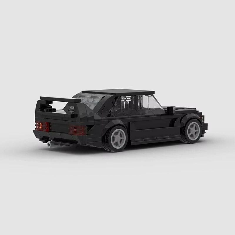 MOC Racing Car City Speed Champions Sports Building Blocks Bricks Supercar Racers Vehicle Technique Gift Kids Toys DIY E190 EVO2