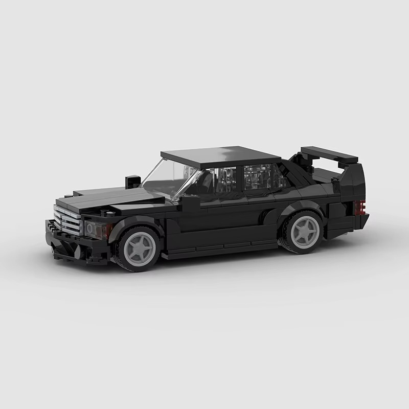 MOC Racing Car City Speed Champions Sports Building Blocks Bricks Supercar Racers Vehicle Technique Gift Kids Toys DIY E190 EVO2