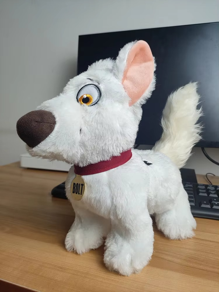 Disney Anime Movie BOLT Dog Cartoon Plush Toy Stuffed Dolls