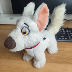 Disney Anime Movie BOLT Dog Cartoon Plush Toy Stuffed Dolls