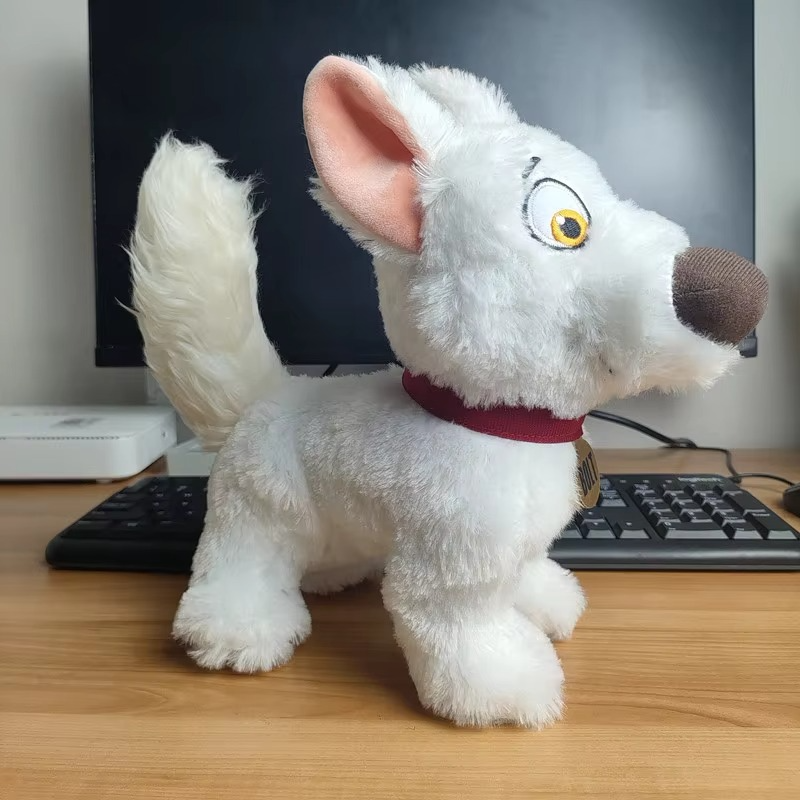 Disney Anime Movie BOLT Dog Cartoon Plush Toy Stuffed Dolls