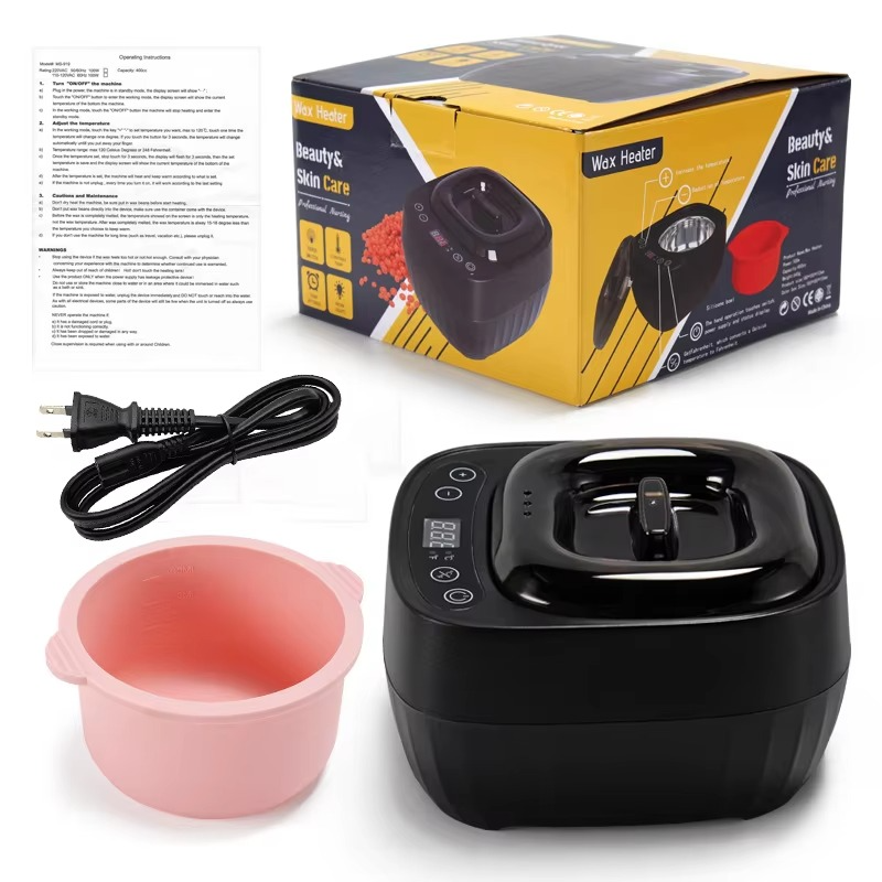 New Arrival Hair Removal Wax Heater 400CC Depilatory Wax Heater Warmer Digital Wax Heater Machine