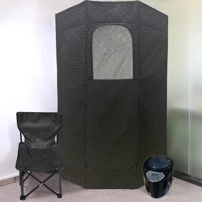 Full Body Home Relaxation Steam Wet Sauna Box 3L Steamer Portable Foldable Far Infrared Sauna Tent Indoor Spa Tubs Sauna Rooms
