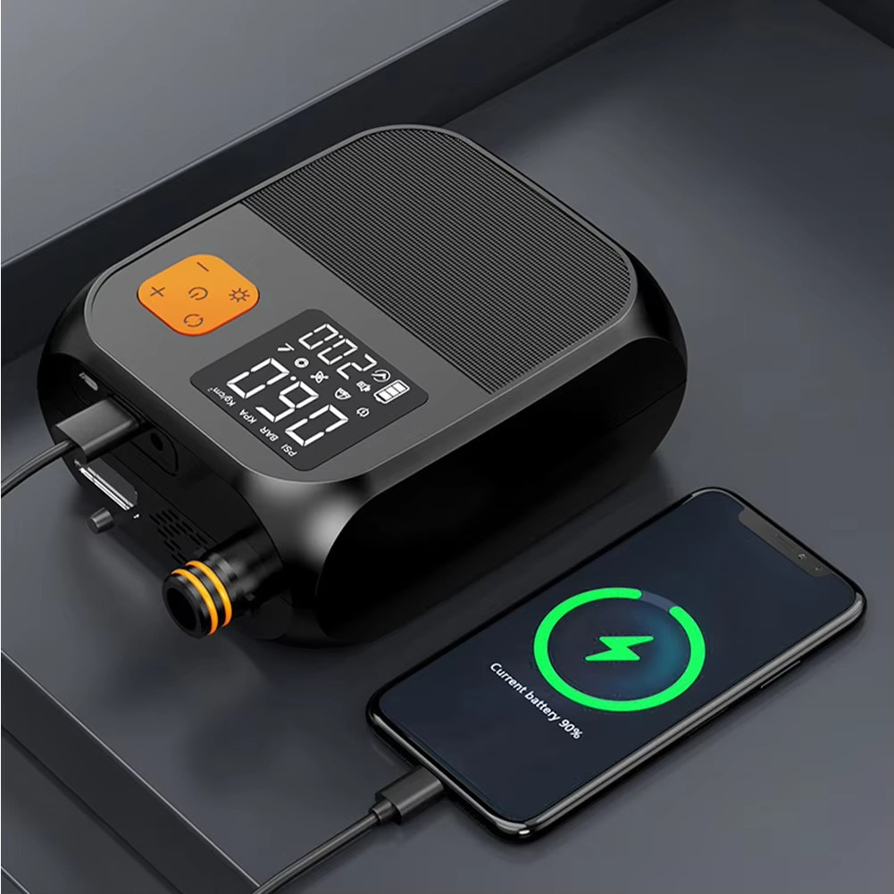 SUP Boat Air Pump Portable 25PSI High Pressure Inflation Paddle Board Pump for Paddleboard Tent Mattress Boat Accessories