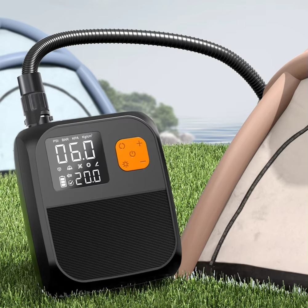 SUP Boat Air Pump Portable 25PSI High Pressure Inflation Paddle Board Pump for Paddleboard Tent Mattress Boat Accessories