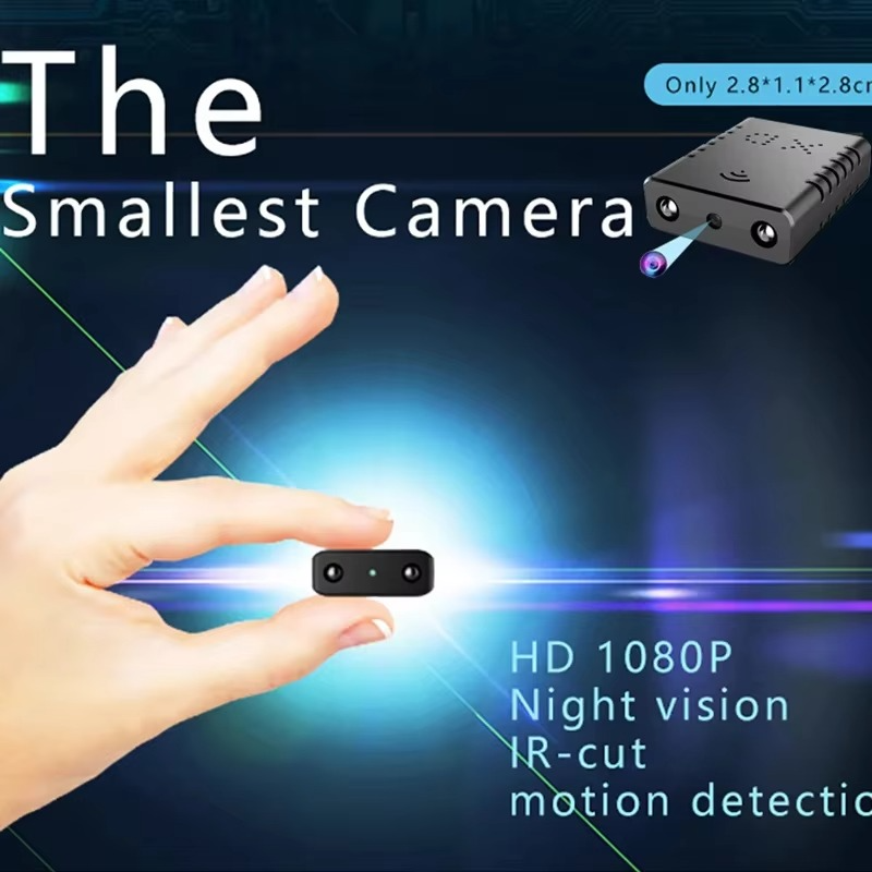 4K Mini WiFi Camera with Night Vision & Motion Detection – Micro Security DVR