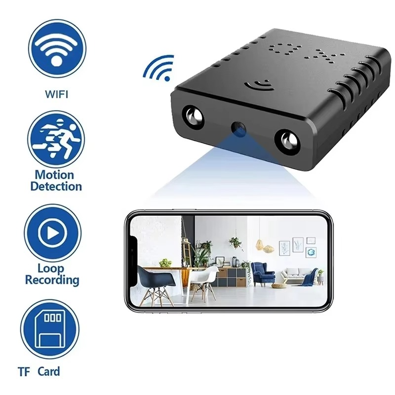 4K Mini WiFi Camera with Night Vision & Motion Detection – Micro Security DVR