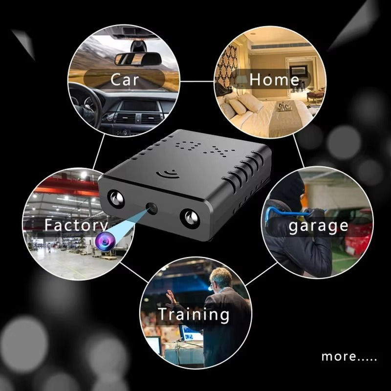 4K Mini WiFi Camera with Night Vision & Motion Detection – Micro Security DVR