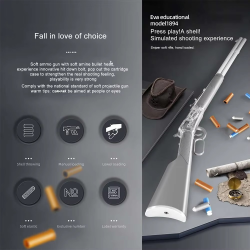 MZ686 Toy Gun Children'S Double-Barreled Burst Soft Bullet Gun Weapon For Shooting Toys For Boys Traumat Gun Machinegun Rifle