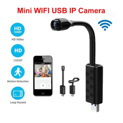 1080P WiFi Mini IP Camera – Wireless Night Vision with Audio & Human Detection