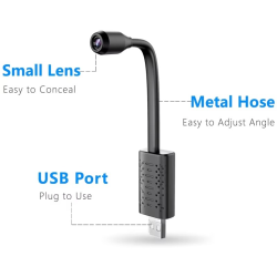 1080P WiFi Mini IP Camera – Wireless Night Vision with Audio & Human Detection