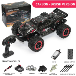 9309E 309E RC Cars 1:18 Remote Control High-Speed Semi-Truck with LED Light Drift 60/40KM/H 4WD Off-Road Car for Kid Gifts