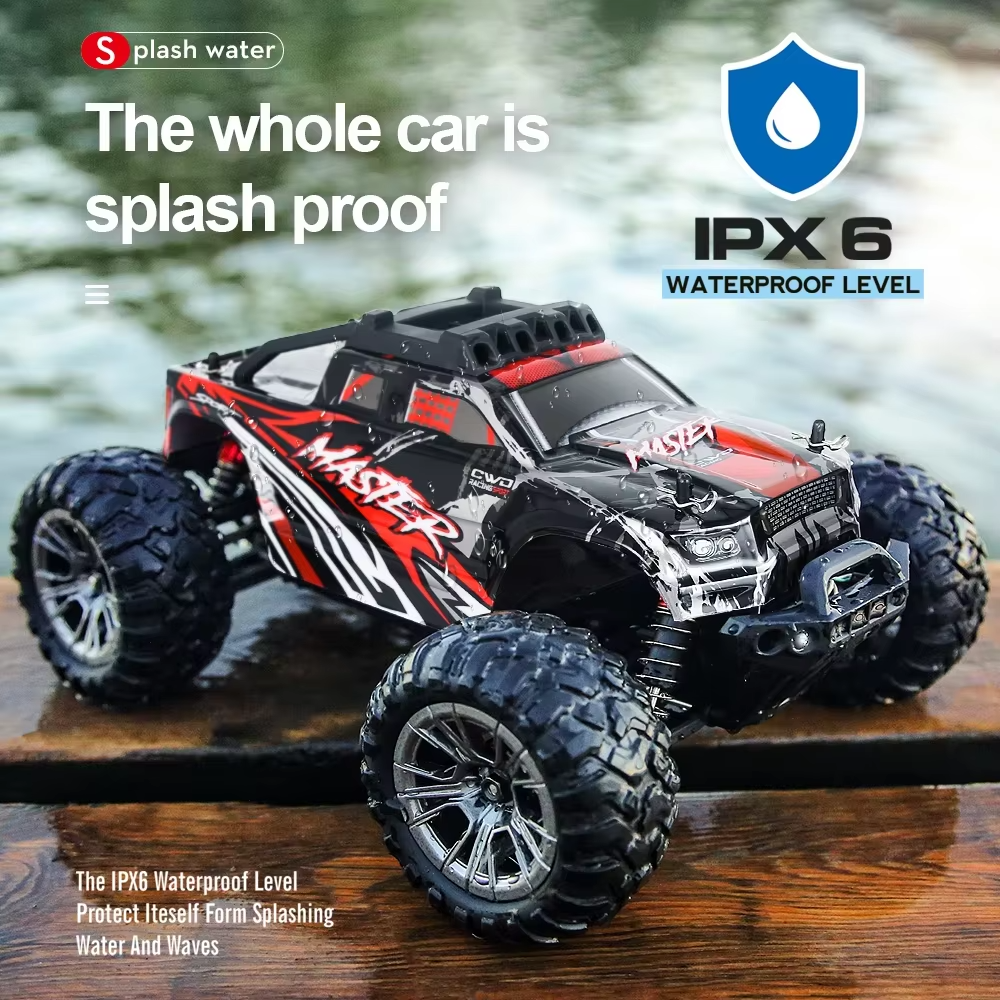 KF11 1:16 RC Car 2.4G 4WD High Speed Off-Road Remote Control Car IPX6 Splash Proof Water Drift Racing Climbing Race Car Toy Gift