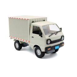 RC Truck 1/16 Simulation Body Drift Remote Control Car with LED Lights Mini Remote Delivery Truck Remote Control Model Toy