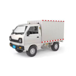 RC Truck 1/16 Simulation Body Drift Remote Control Car with LED Lights Mini Remote Delivery Truck Remote Control Model Toy