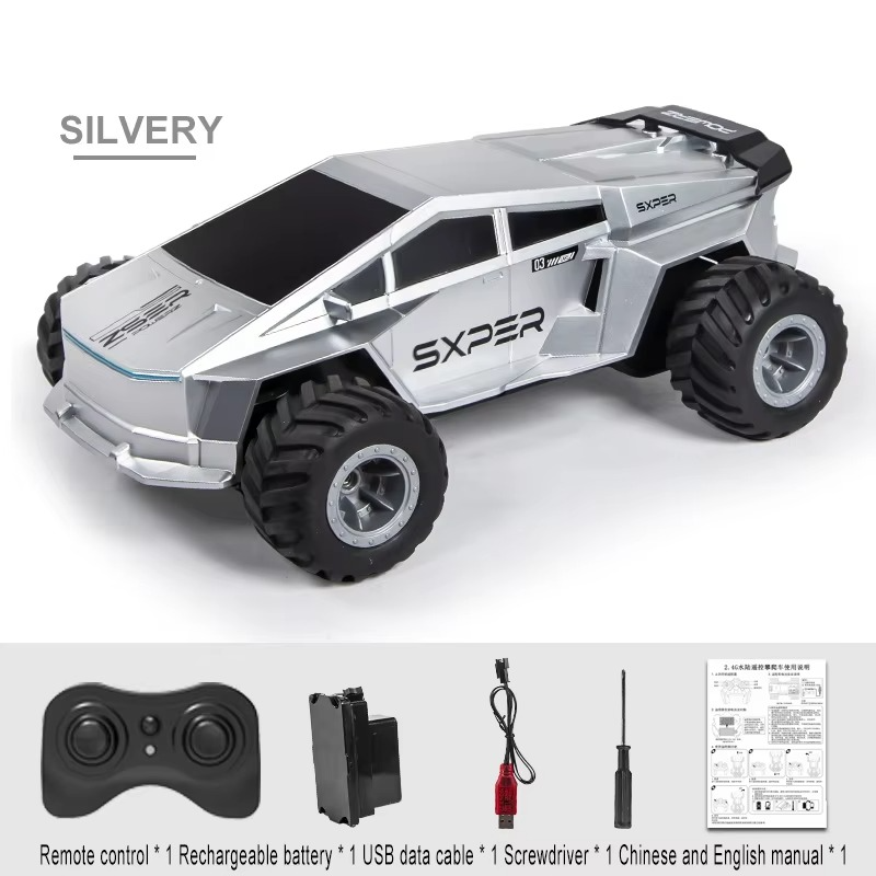 Jjrc New Rc Q212 Amphibious 4wd Drive Climbing Off-Road Vehicle With Strong Power And Endurance Children'S Electric Toy Car Gift