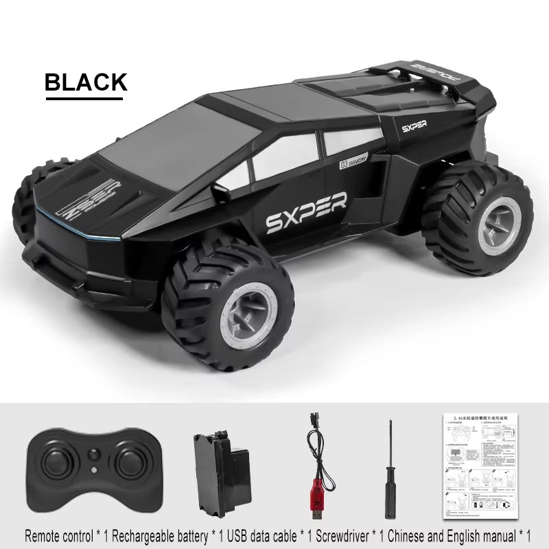 Jjrc New Rc Q212 Amphibious 4wd Drive Climbing Off-Road Vehicle With Strong Power And Endurance Children'S Electric Toy Car Gift
