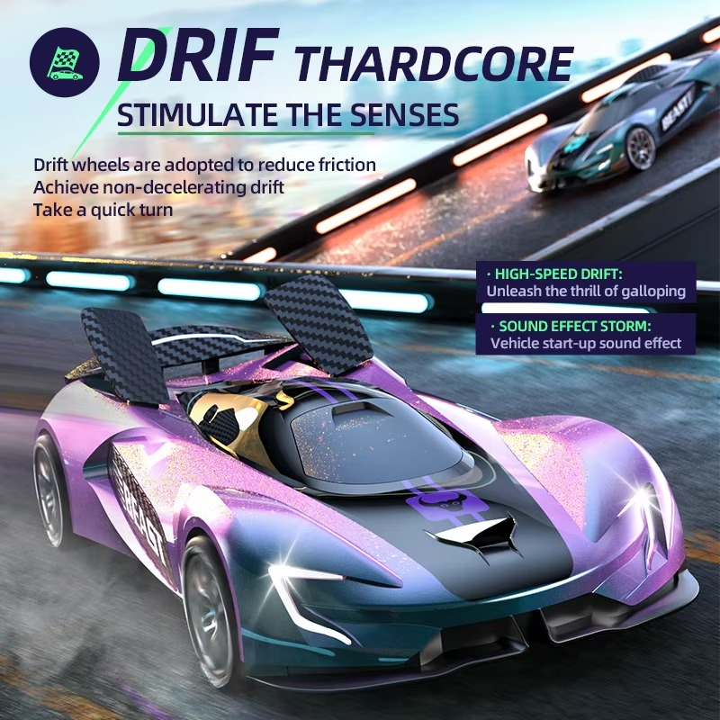 ZLL SG Rc Car 4Ch High-Speed Remote Control Drift Racing Car Electric Sportscar Toy Vehicle Model Toys for Kids Birthday Gift