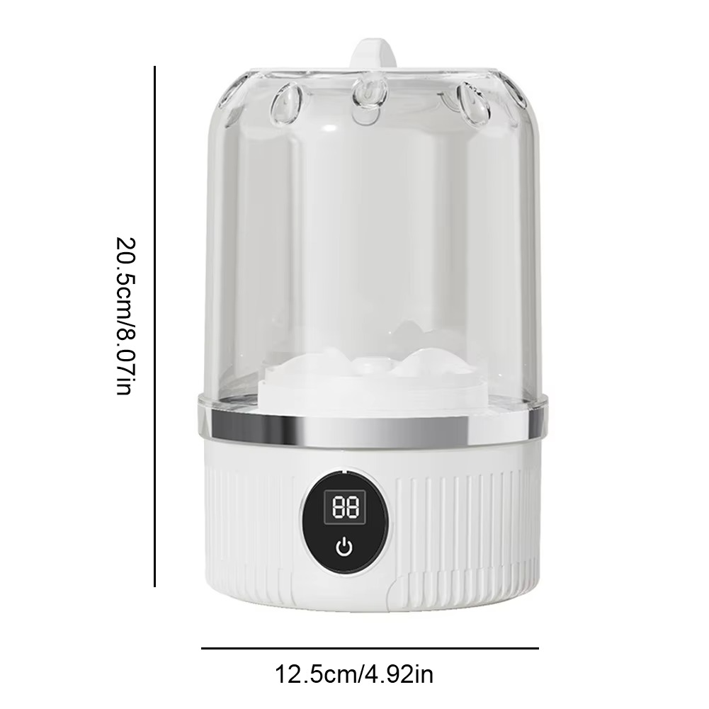 Mini Underwear Washer Rechargeable 1L Electric Socks Washing Machine Household Small Wireless Portable Laundry Underwear Cleaner