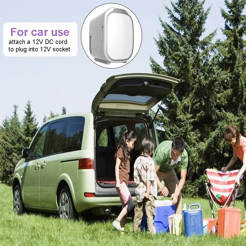 12v 220v Dual Ways Portable Fridge Makeup Cosmetics Insulin Medicine Freezer Home Car Use Mini Refrigerator In Summer