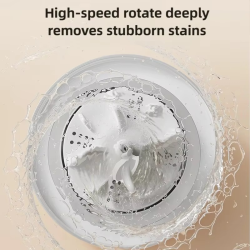 1L cordless electric washing machine USB charging 2-speed adjustment for travel socks underwear small portable washing machine