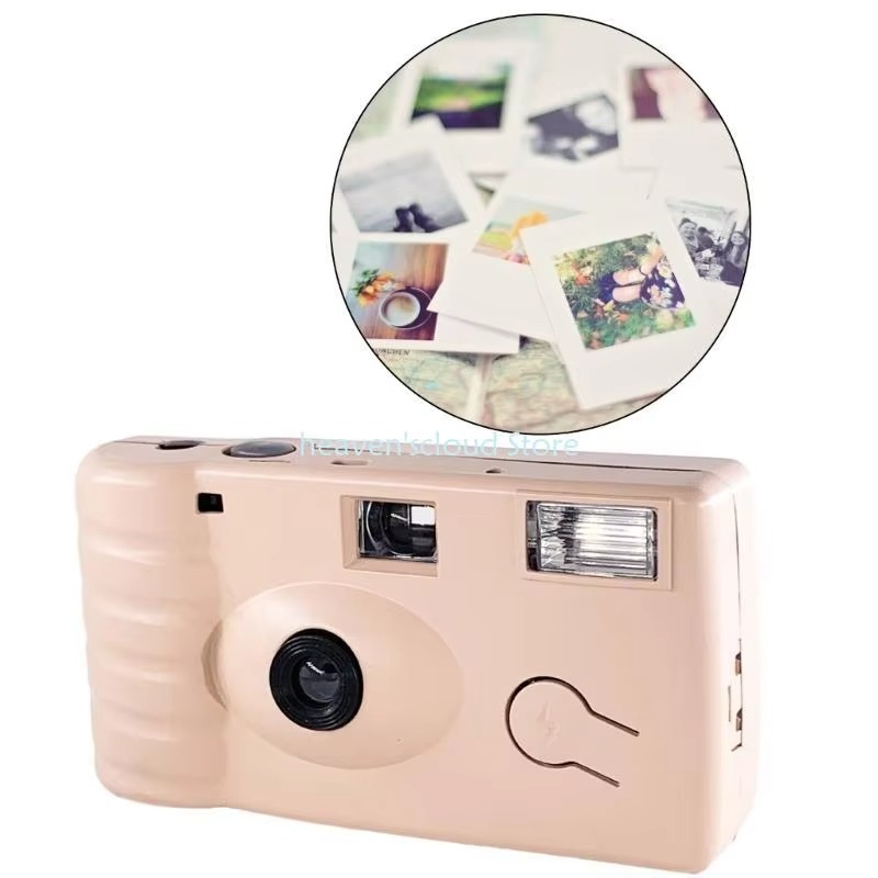 Y88B Disposable Camera with 17 Sheets Film Flash Power Single Use Once Take Picture