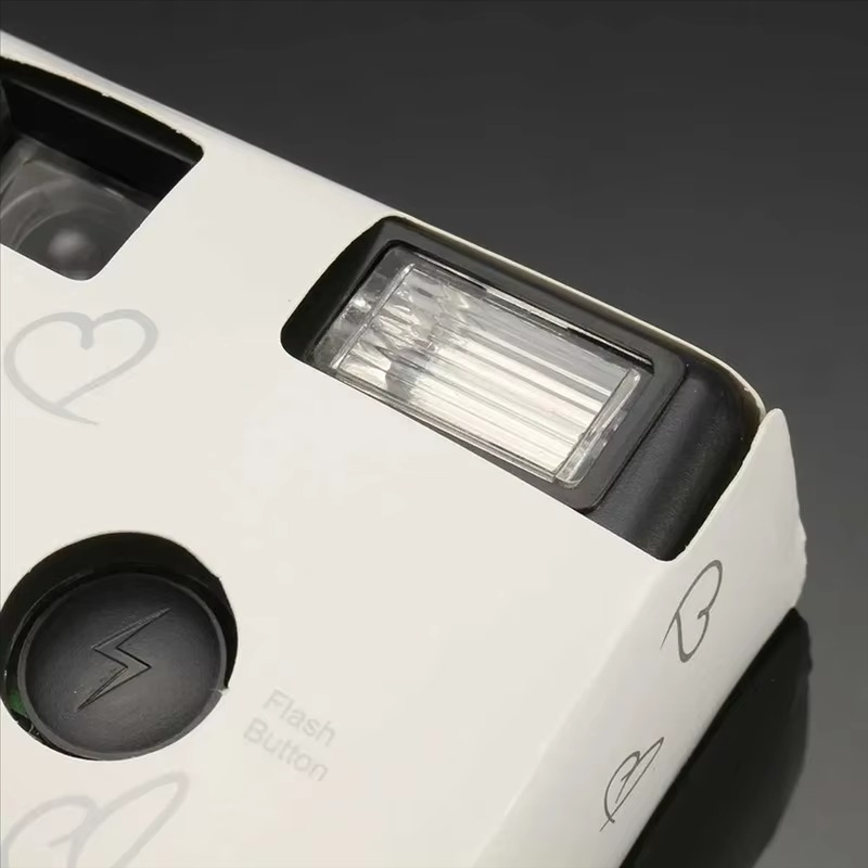 【Necessity】Manual Foil Optical Camera 1CS Retro 27 Photos 35Mm Disposable Film Children's Childrenands Gift Single Use Camera Fi